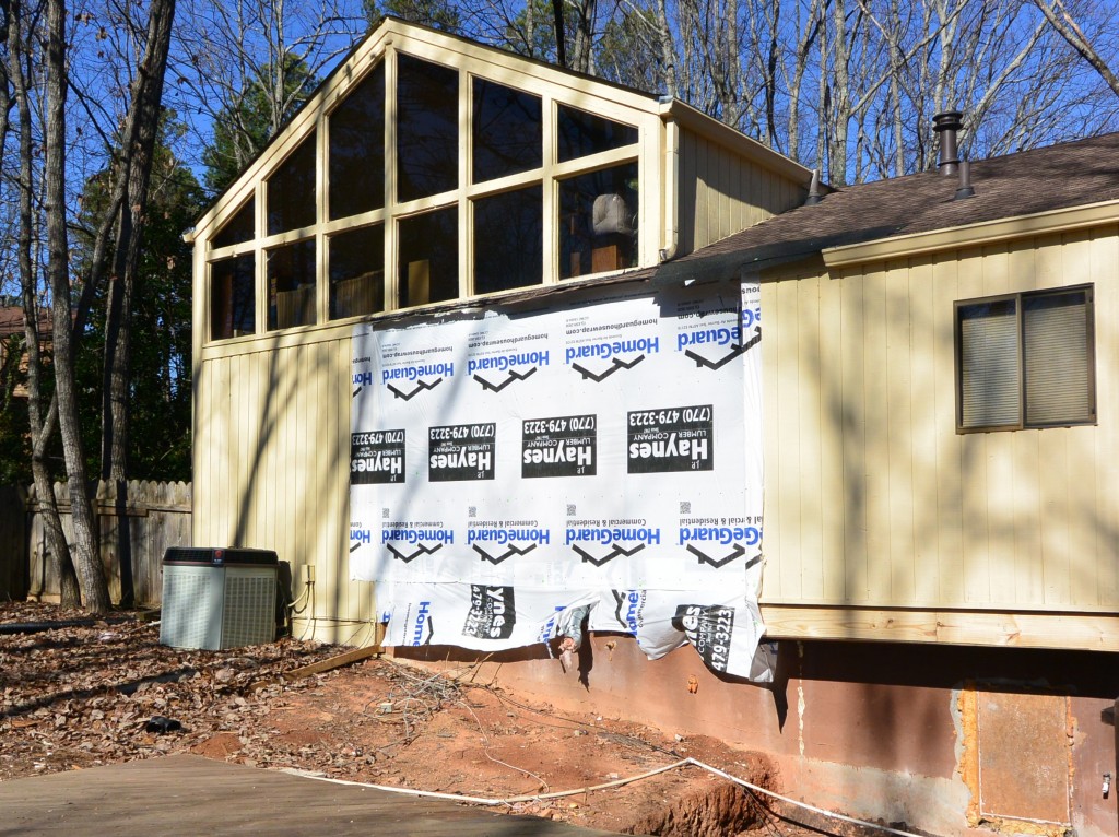 Demolition of Addition in Marietta Ga