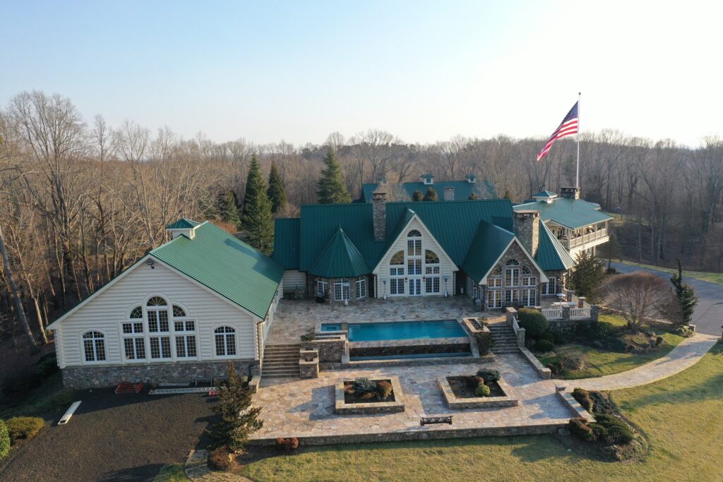 Green Metal Roof