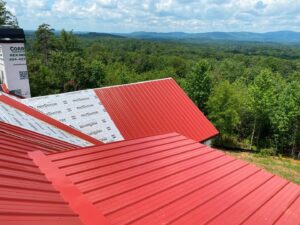 New Metal Roof Install