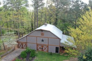 Ribbed Panel Metal Roof